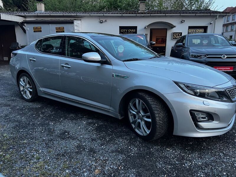 Gebraucht Kia Optima Hybrid Spirit 150 PS (110 kW) 2015 Silber Limousine