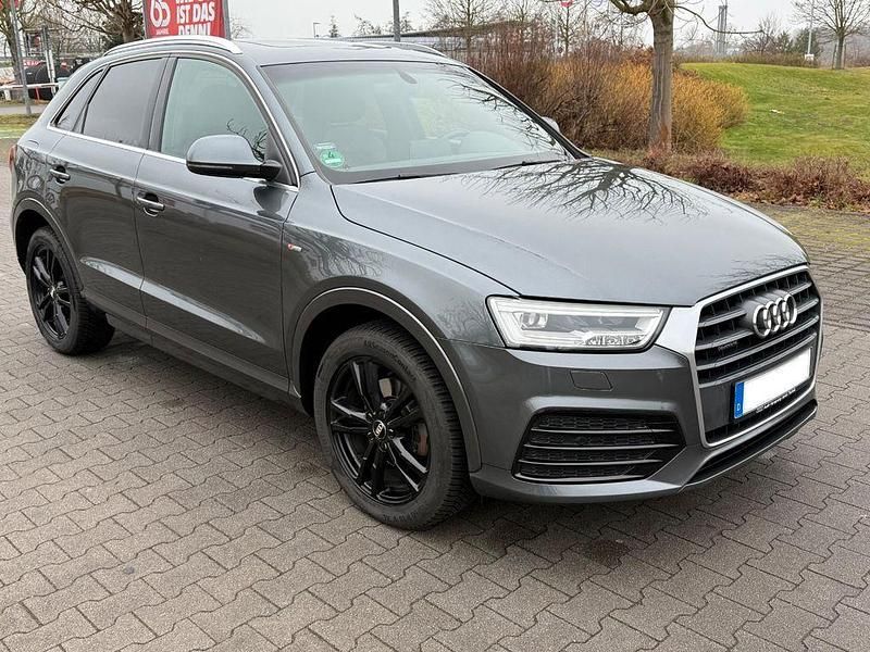 Grau Gebraucht 2018 Audi Q3 S-Line SUV | 20.999 € (Superpreis) - Bild 1/4