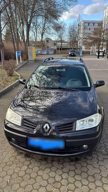 Gebraucht Renault Mégane GrandTour Authentique 111 PS (81 kW) 2007 Schwarz Kombi