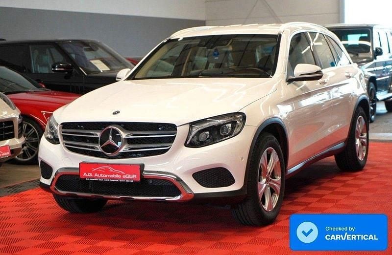 Weiß Gebraucht 2018 Mercedes GLC250 Exclusive SUV | 26.950 € (Superpreis) - Bild 1/4