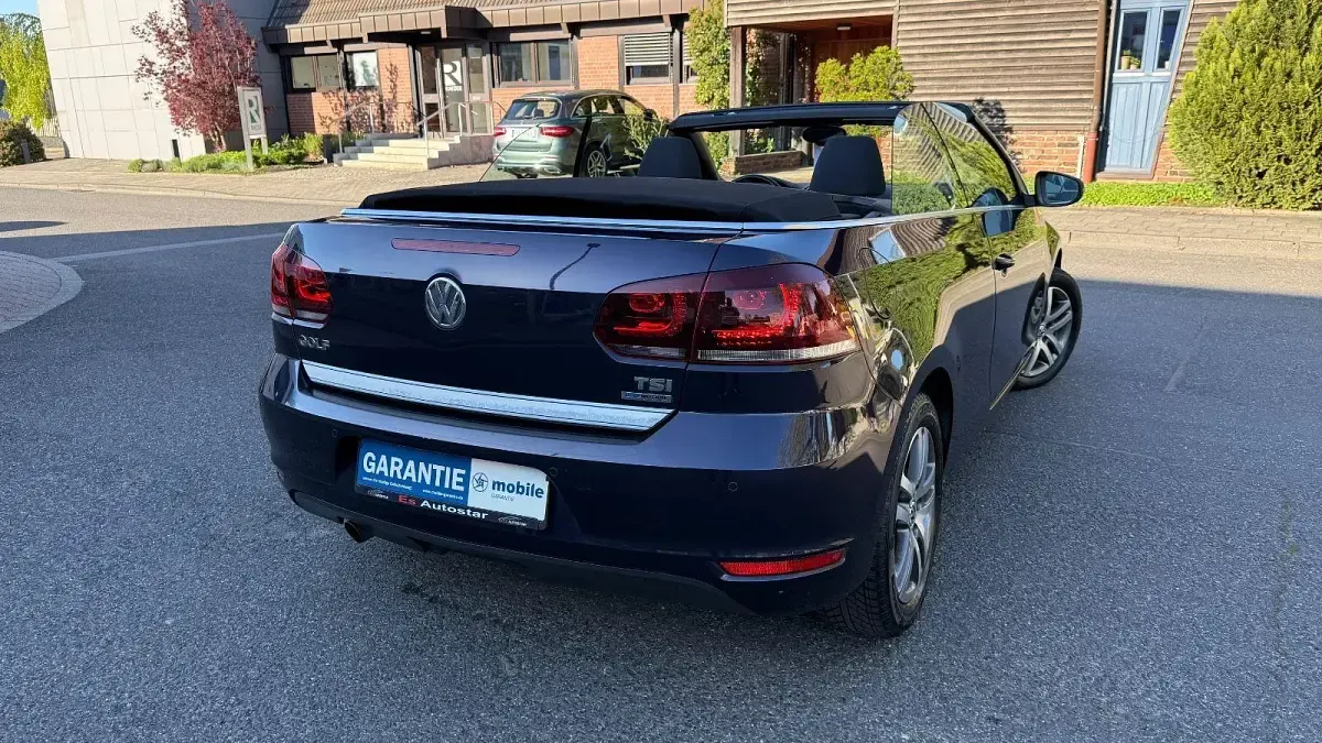 Gebraucht VW Golf Cabriolet 105 PS (77 kW) 2013 Violett Cabrio