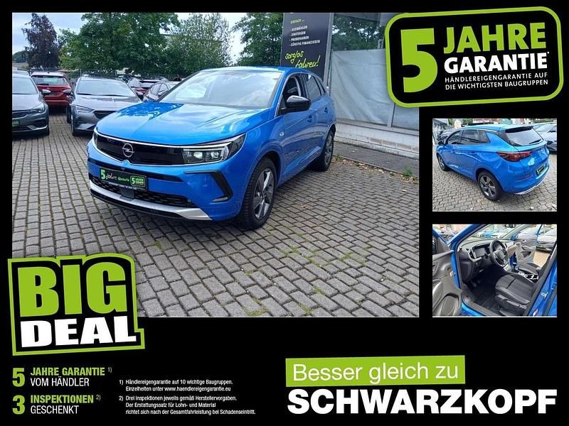 Blau Gebraucht 2024 Opel Grandland X SUV | 20.840 € (Guter Preis) - Bild 1/4