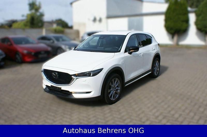 Snowflake white Gebraucht 2019 Mazda CX-5 Sports-Line SUV | 25.990 € (Etwas zu teuer) - Bild 1/4