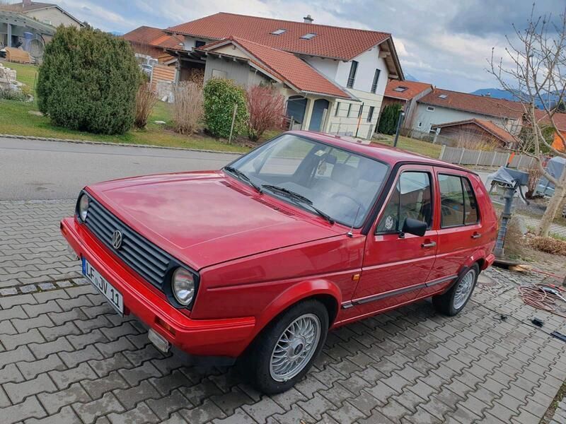 Rot Gebraucht 1985 VW Golf II Match Kleinwagen | 1.999 € - Bild 1/4