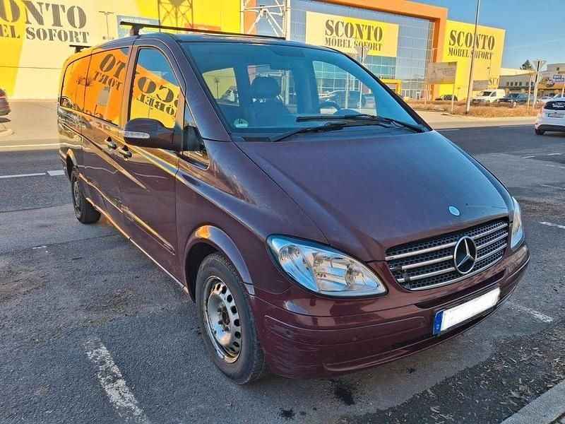 Gebraucht Mercedes Viano 150 PS (110 kW) 2005 Rot Van / Kleinbus