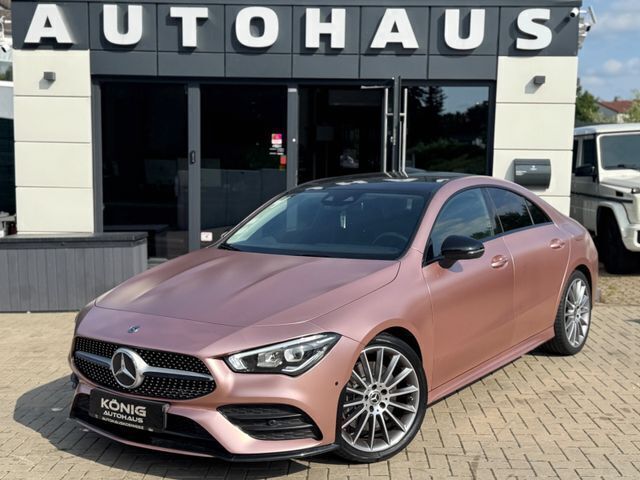 Schwarz Gebraucht 2019 Mercedes CLA220 AMG line Limousine | 31.950 € (Fairer Preis) - Bild 1/4