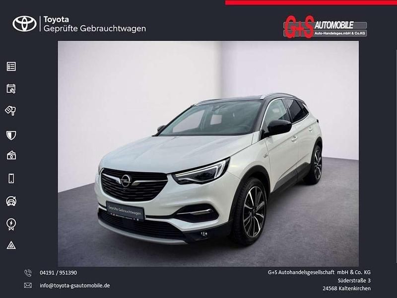 Perlmutt weiß perleffekt Gebraucht 2020 Opel Grandland X Business Innovation SUV | 19.950 € (Fairer Preis) - Bild 1/4