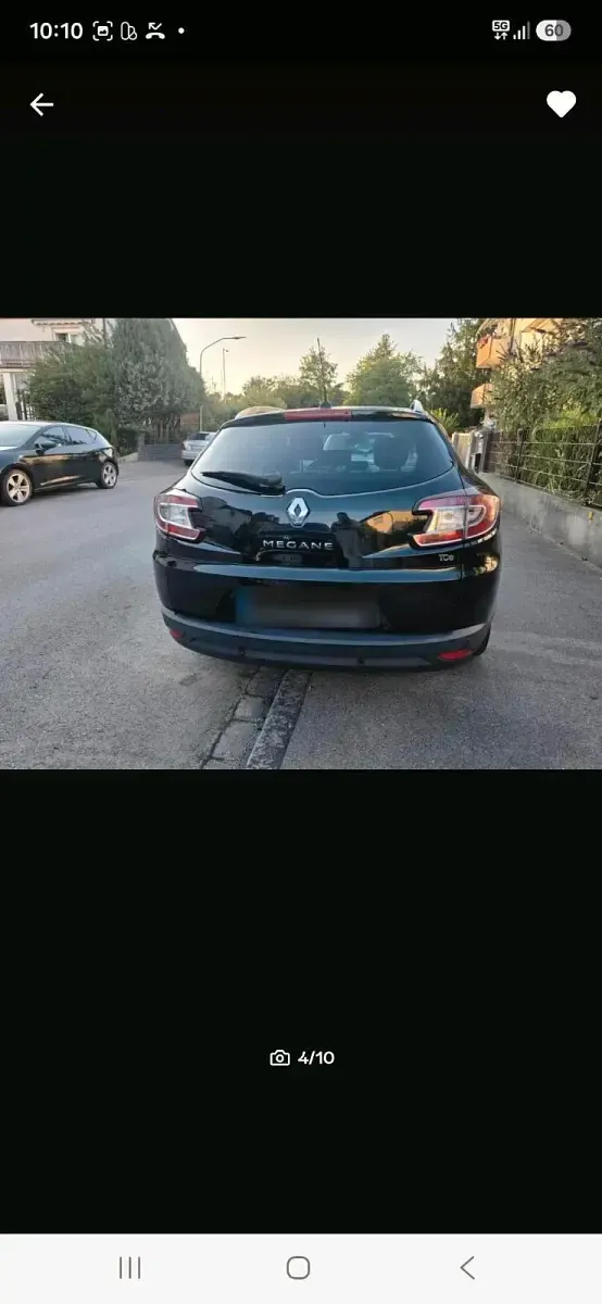 Gebraucht Renault Mégane GrandTour 130 PS (95 kW) 2011 Schwarz Kombi