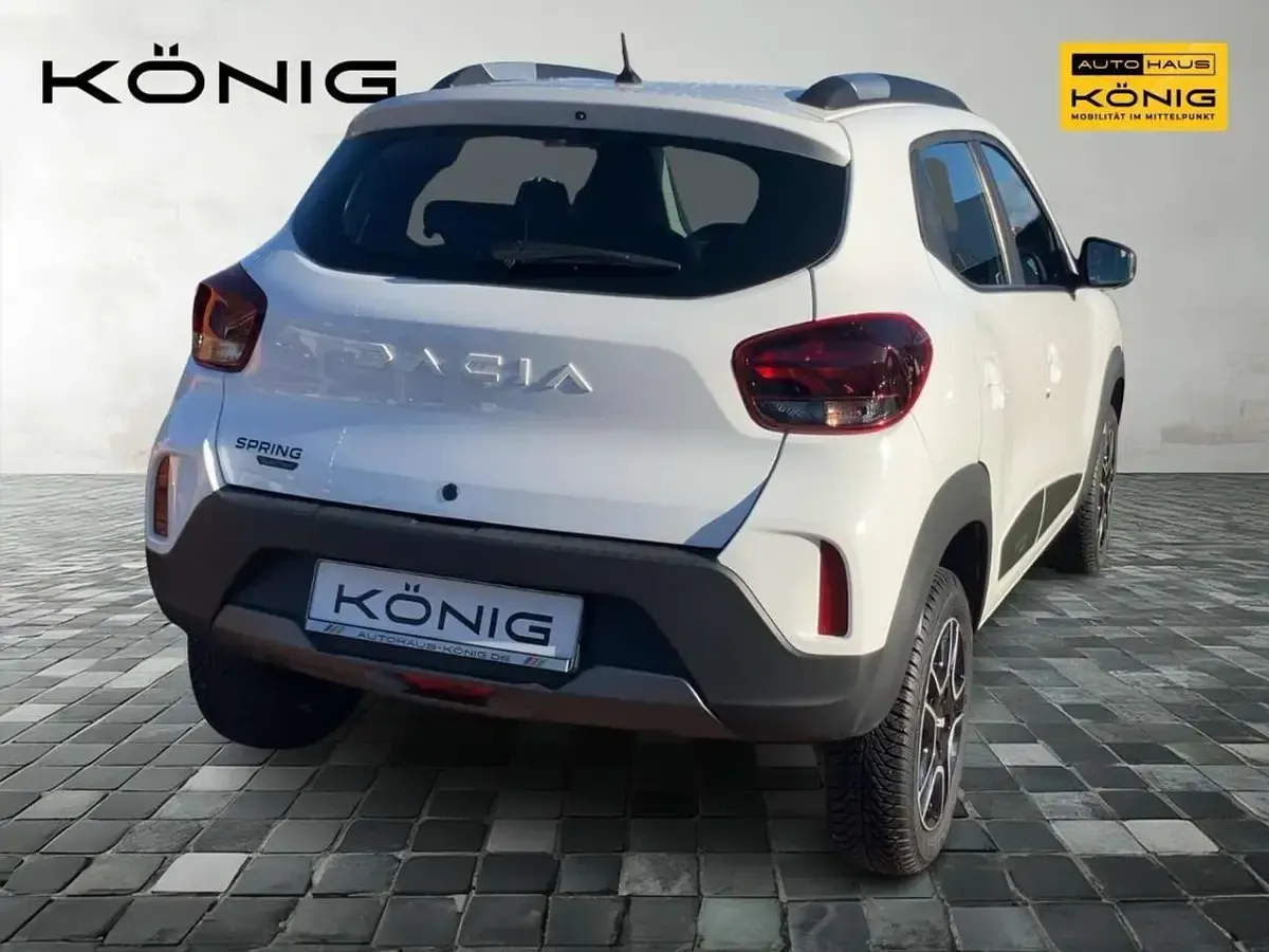 Gebraucht Dacia Spring Essentiel 33 kW (45 PS) 2023 Weiß Kleinwagen