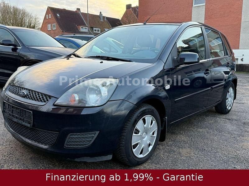 Gebraucht Ford Fiesta Style 60 PS (44 kW) 2007 Blau Kleinwagen