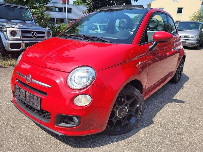 Colore esterno (passione rot) Gebraucht 2013 Fiat 500S Sport Cabrio | 5.290 € (Fairer Preis) - Bild 1/4
