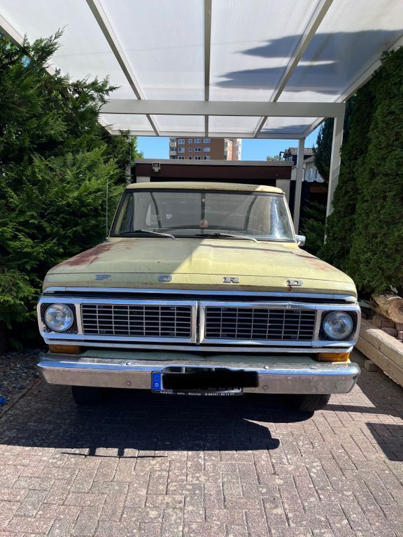 Gelb Gebraucht 1970 Ford F100 Abholung | 13.500 € - Bild 1/4