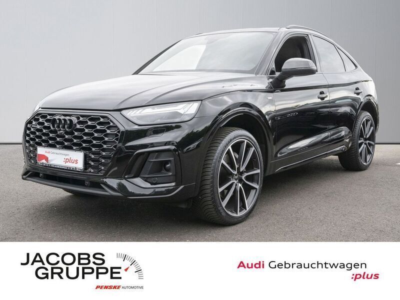 Mythosschwarz metallic Gebraucht 2022 Audi Q5 Sportback Ambiente SUV | 43.930 € (Fairer Preis) - Bild 1/4