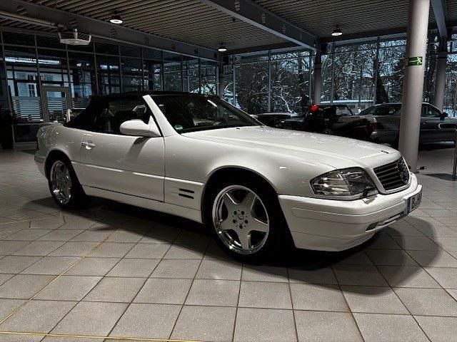 Gebraucht Mercedes SL500 306 PS (225 kW) 2000 Weiß Cabrio