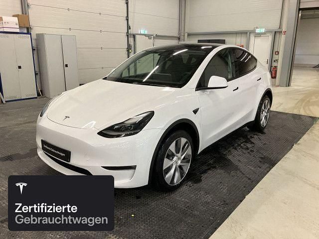 Weiß Gebraucht 2022 Tesla Model Y Long Range AWD SUV | 38.300 € (Fairer Preis) - Bild 1/4