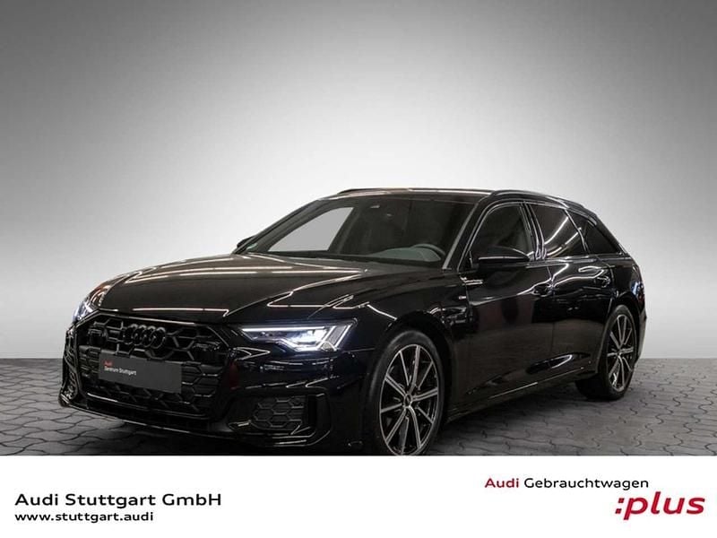 Mythosschwarz metallic Gebraucht 2025 Audi A6 S-Line Kombi | 59.999 € (Superpreis) - Bild 1/4