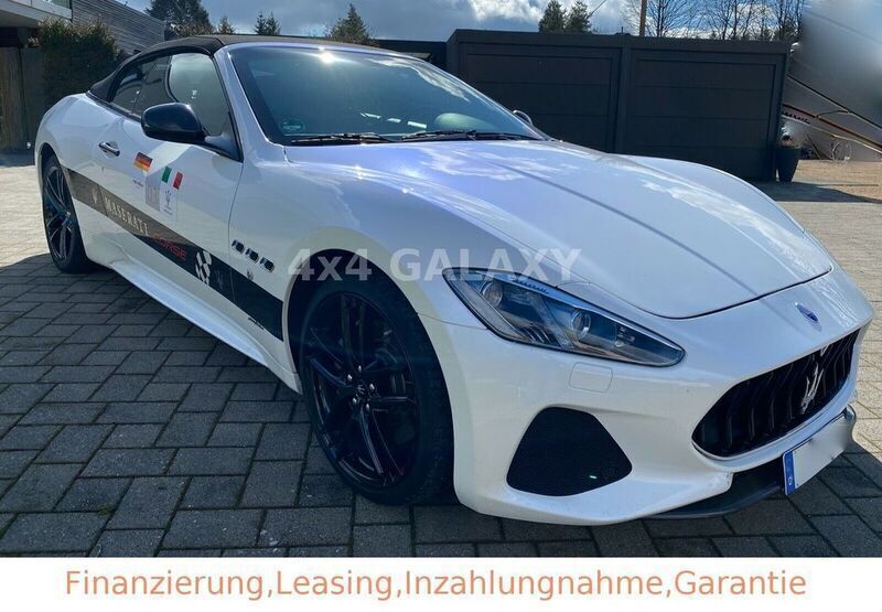 Weiß metallic Gebraucht 2017 Maserati GranCabrio Cabrio | 98.989 € (Teuer) - Bild 1/4