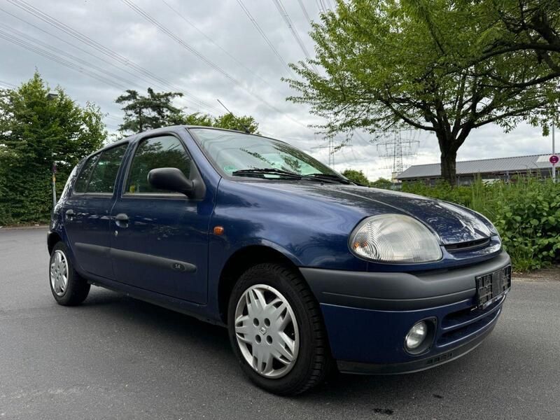 Blau Gebraucht 1998 Renault Clio II Kleinwagen | 1.490 € (Fairer Preis) - Bild 1/4