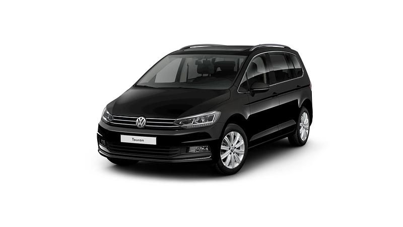 Gebraucht VW Touran Highline 150 PS (110 kW) 2017 Schwarz Van / Kleinbus