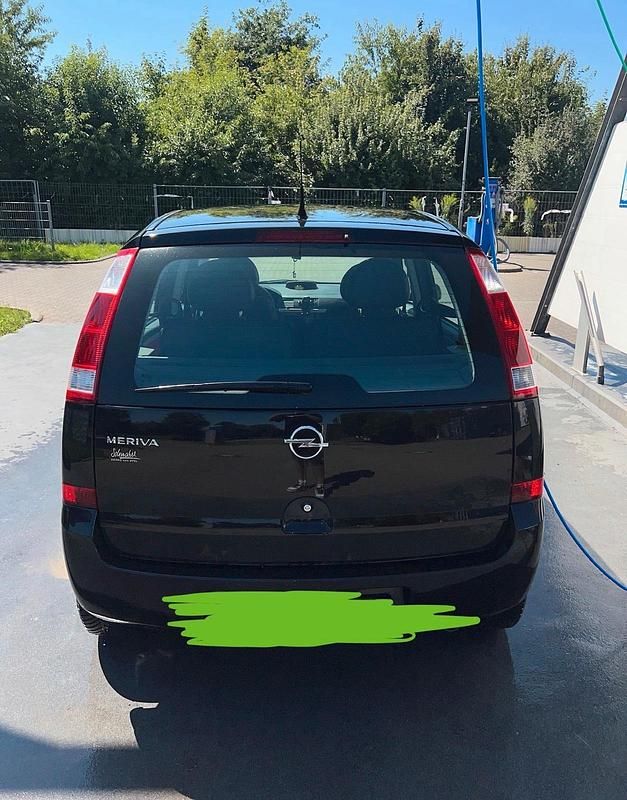 Gebraucht Opel Meriva 105 PS (77 kW) 2003 Schwarz Van / Kleinbus