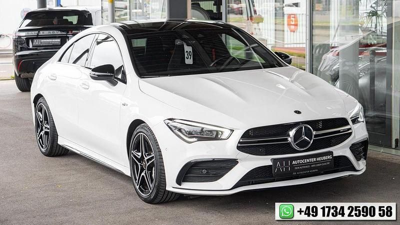 Weiß Gebraucht 2021 Mercedes CLA35 AMG AMG Limousine | 42.990 € (Fairer Preis) - Bild 1/4