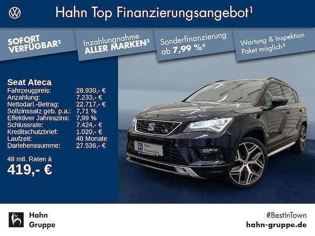 Schwarz Gebraucht 2020 Seat Ateca FR SUV | 28.930 € (Teuer) - Bild 1/3