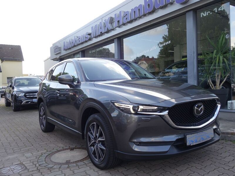 Grau Gebraucht 2019 Mazda CX-5 Exclusive-Line SUV | 22.999 € (Etwas zu teuer) - Bild 1/4