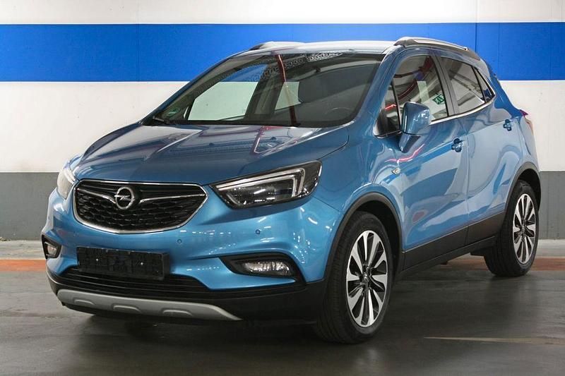 Blau (metallic) Gebraucht 2017 Opel Mokka X Innovation SUV | 11.900 € (Fairer Preis) - Bild 1/4