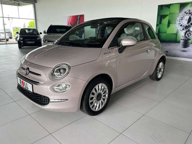 Rosa stella Gebraucht 2022 Fiat 500C Dolcevita Cabrio | 14.990 € (Fairer Preis) - Bild 1/4