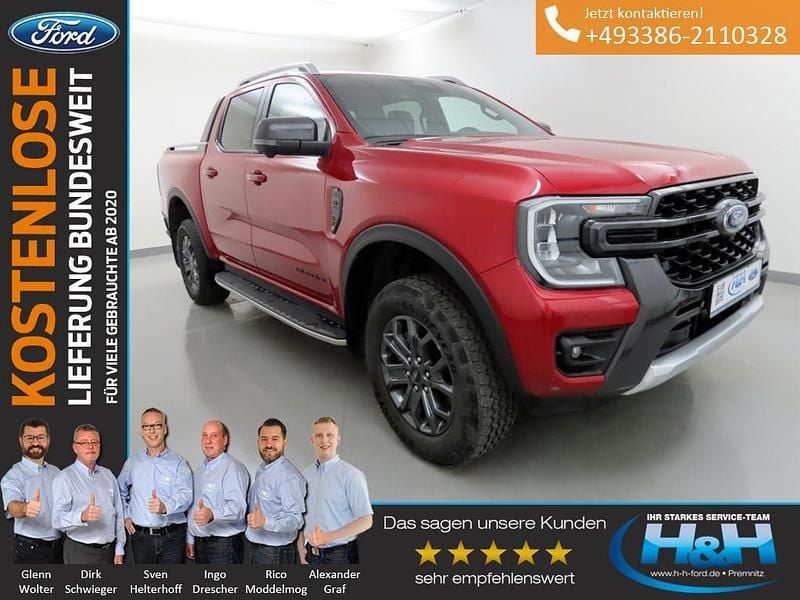 Gebraucht Ford Ranger Wildtrack 2023 Rot Pickup