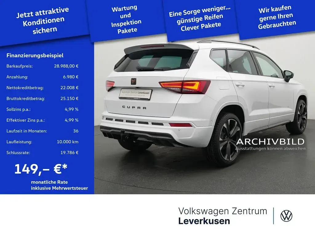 Usata Cupra Ateca 150 CV (110 kW) 2025 Bianco SUV
