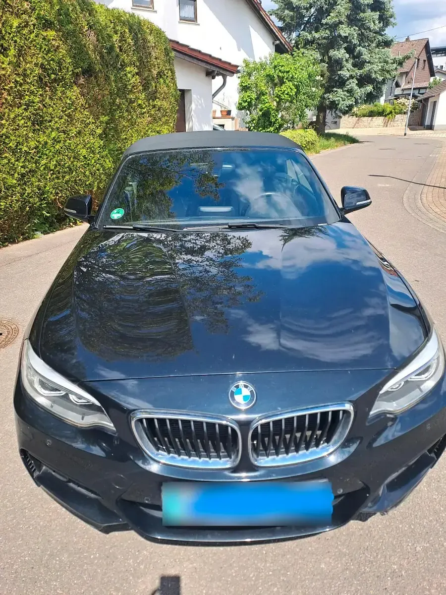 Gebraucht BMW 218 M Sport 150 PS (110 kW) 2016 Schwarz Cabrio
