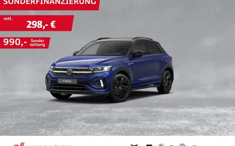 Gebraucht VW T-Roc R-line 150 PS (110 kW) 2024 Blau SUV