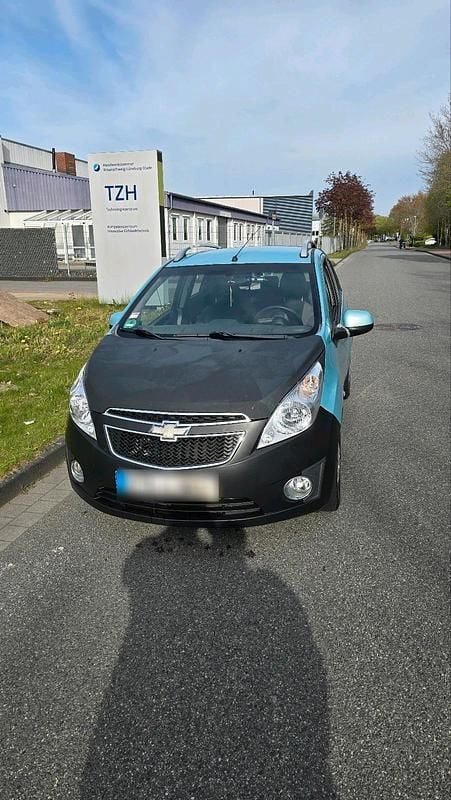 Second-hand Chevrolet Spark 81 CP (59 kW) 2012 Albastru Hatchback