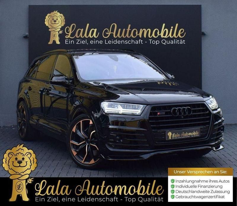 Orcaschwarz metallic Gebraucht 2017 Audi SQ7 Sport SUV | 42.980 € (Teuer) - Bild 1/4