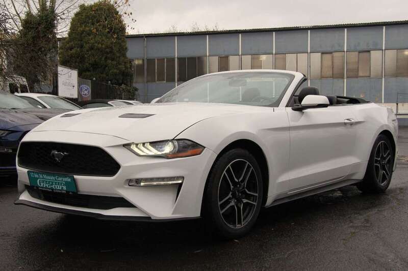 Weiß Gebraucht 2020 Ford Mustang Cabrio | 27.000 € (Fairer Preis) - Bild 1/4
