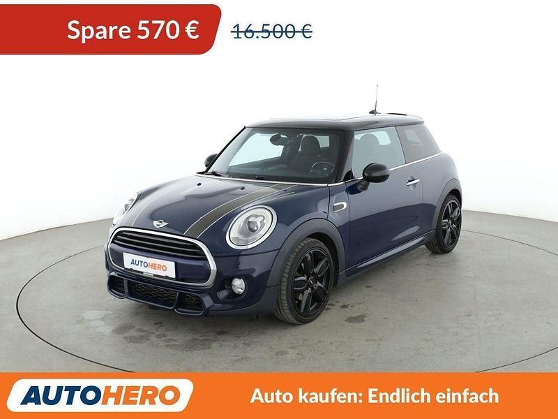 Blau Gebraucht 2018 Mini Cooper Kleinwagen | 15.930 € (Fairer Preis) - Bild 1/3