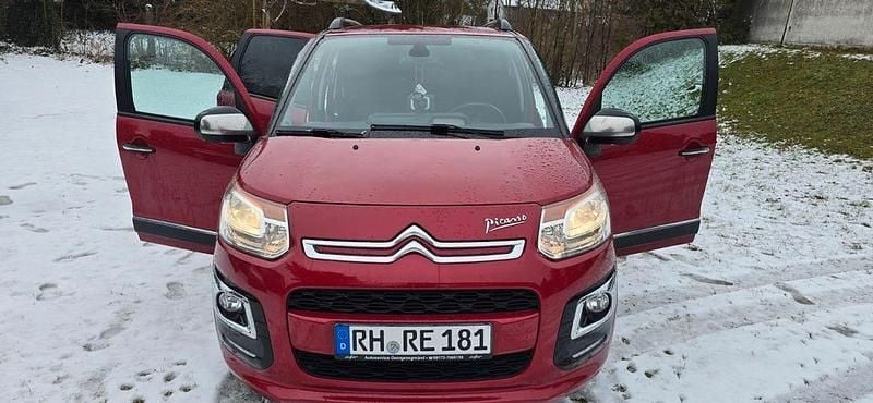 Gebraucht Citroën C3 Picasso SELECTION 120 PS (88 kW) 2014 Rot Van / Kleinbus