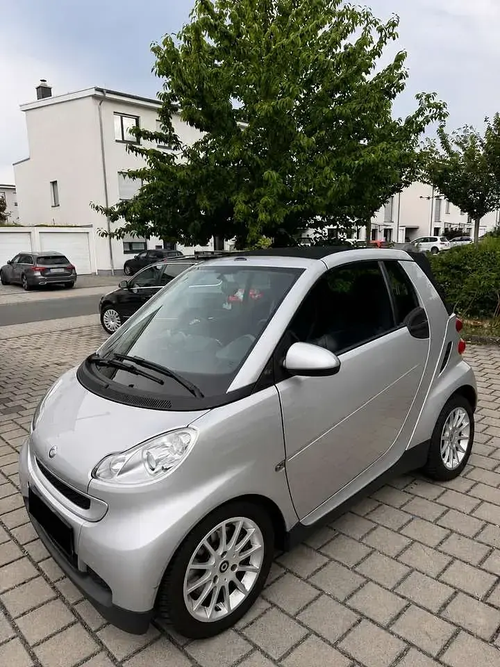 Gebraucht Smart ForTwo Cabrio Passion 71 PS (52 kW) 2008 Silber Cabrio
