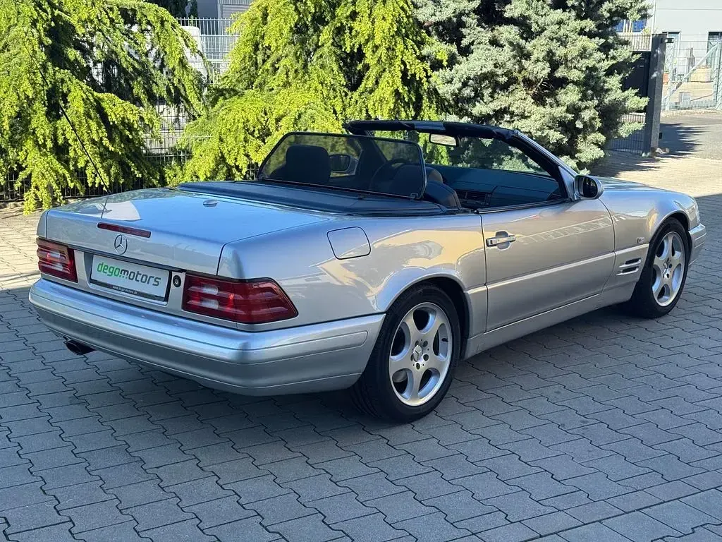 Gebraucht Mercedes SL320 224 PS (164 kW) 1998 Silber Cabrio
