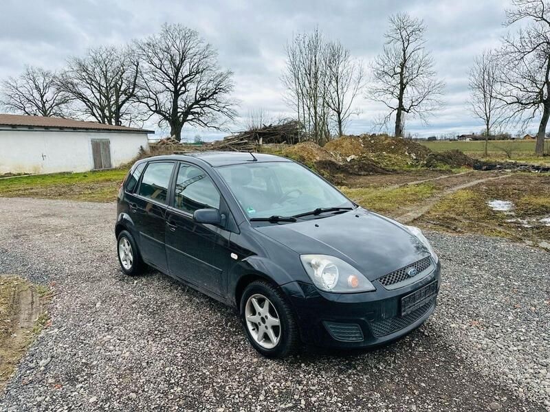 Gebraucht Ford Fiesta Style 69 PS (50 kW) 2007 Schwarz Kleinwagen