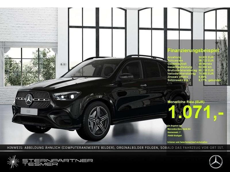 Metalliclack obsidianschwarz Neu 2025 Mercedes GLE450 AMG AMG SUV | 94.502 € (Superpreis) - Bild 1/3