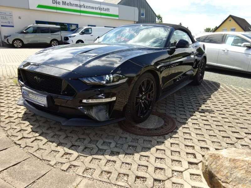 Iridiumschwarz Gebraucht 2020 Ford Mustang GT Cabrio | 44.444 € (Fairer Preis) - Bild 1/4