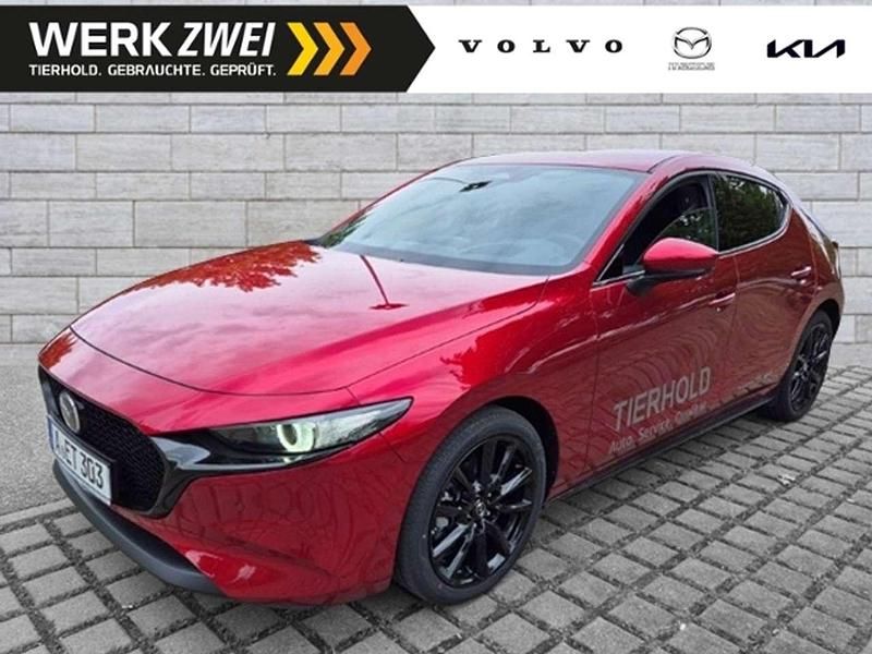 Soul red crystal Gebraucht 2024 Mazda 3 Exclusive-Line Kleinwagen | 33.990 € (Teuer) - Bild 1/4