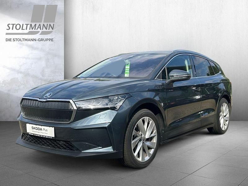 Grau Gebraucht 2021 Skoda Enyaq iV SUV | 29.888 € (Guter Preis) - Bild 1/4