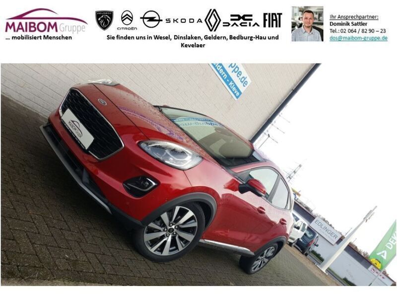 Fantastic red tc (metallic) Gebraucht 2023 Ford Puma Titanium X SUV | 22.990 € (Fairer Preis) - Bild 1/3