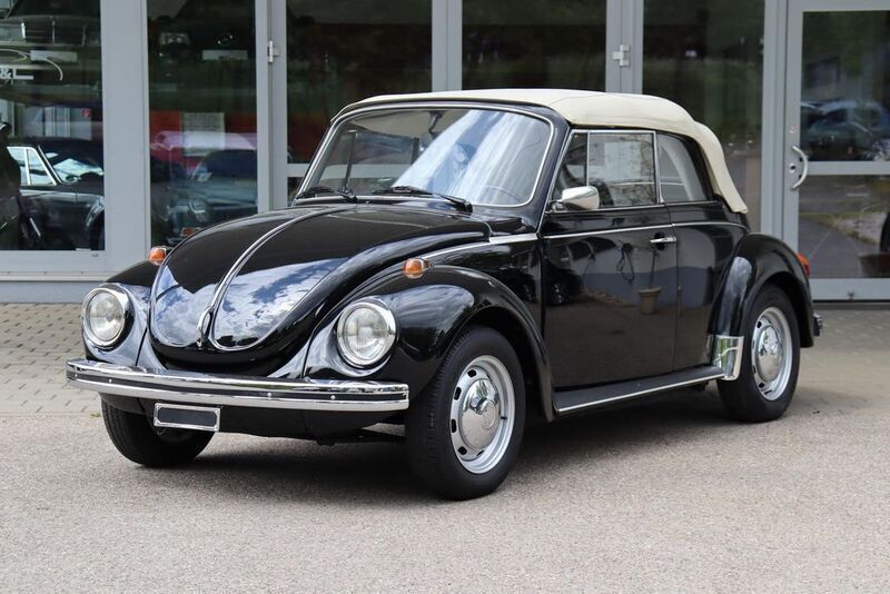 Schwarz Gebraucht 1973 VW Käfer Cabrio | 38.900 € - Bild 1/4