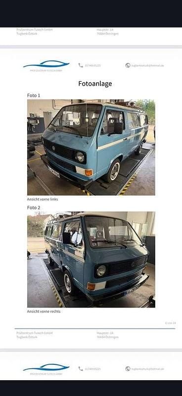 Gebraucht VW T3 50 PS (36 kW) 1981 Van