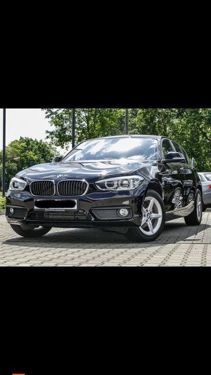 Schwarz Gebraucht 2016 BMW 116 Sport Line Kleinwagen | 12.000 € (Etwas zu teuer) - Bild 1/4