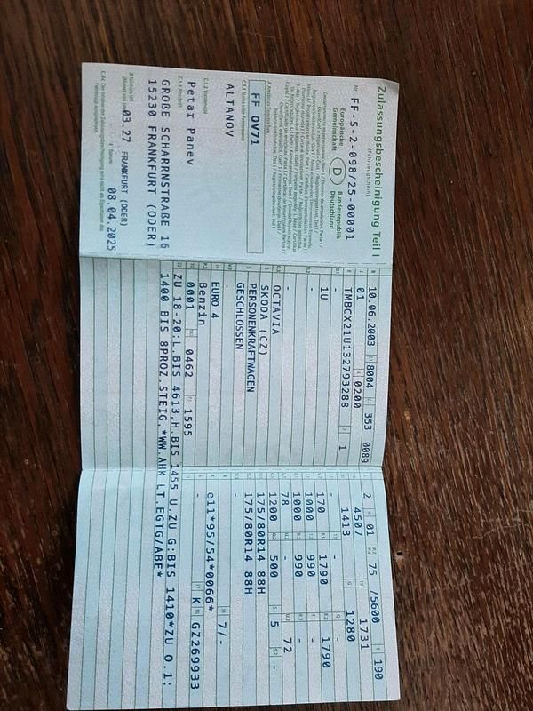 Gebraucht Skoda Octavia 101 PS (74 kW) 2003 Blau Limousine